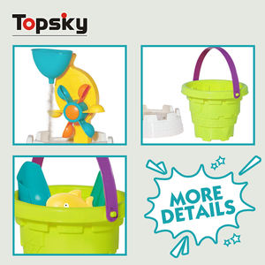 Ensemble <span class=keywords><strong>de</strong></span> jeu d'été en plein air portable unisexe amusant château en plastique et seau <span class=keywords><strong>de</strong></span> <span class=keywords><strong>sable</strong></span> <span class=keywords><strong>de</strong></span> plage jouets avec modèle animal pour les enfants - Product Image 5