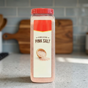 Sal Fina Rosa Oscura del Himalaya, Sal Comestible Natural en Gránulos Refinados, Logotipo Personalizado, Empaque a Granel y en Bolsas, Sal Rosa Claro - Product Image 1