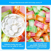 Productos Certificados HALAL, Vitaminas C, Sal Marina, Caramelos de Menta Sin Azúcar, Tabletas Masticables, a Granel