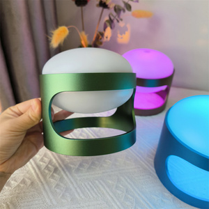 <span class=keywords><strong>Lampada</strong></span> <span class=keywords><strong>a</strong></span> Sfera Impilabile con 9 Colori Cangianti, Ricaricabile USB, Moderna <span class=keywords><strong>Lampada</strong></span> da Tavolo LED per Camera da Letto, Soggiorno, Arredamento Casa - Product Image 2