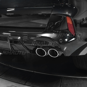 Car Front Bumper Lip Rear Trunk Spoiler Front Bumper Grill Diffuser <b>Splitter</b> For BMW X5 F15 2013-2018 Body Kit Car Accessories - Product Image 4