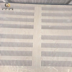 Fabricant chinois de plaques de plâtre perforées acoustiques pour cloisons sèches Accessoires de plaques de plâtre Faux plafond suspendu - Product Image 1