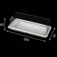 Boîte Cadeau Transparente Personnalisable en PET de Qualité Alimentaire pour Gâteaux et Pâtisseries avec Couvercles Transparents et Impression en Relief – Fournisseur Fabricant