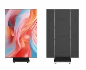 <span class=keywords><strong>Pantalla</strong></span> LED Digital Interior a Todo Color, Cartel Comercial Móvil con SDK, Soporte con Ruedas, 1 Año de Garantía - Product Image 5
