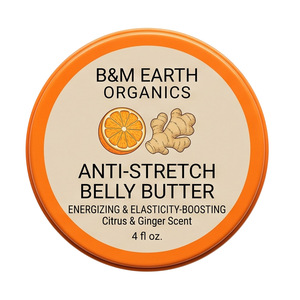 Crème Raffermissante <span class=keywords><strong>Anti</strong></span>-Vergetures Personnalisée en Gros à l'Huile de Rose Musquée Bio – Soin Maternité et Traitement Ventre - Product Image 5