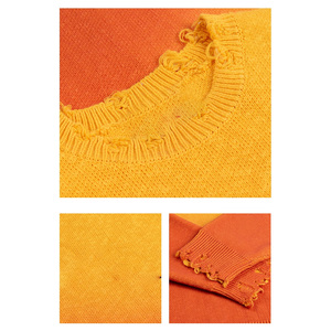 Pullover da Uomo Invernale Lavorato a Maglia con Logo Personalizzato, Maglione Jumper in Maglia con Morbido Motivo <span class=keywords><strong>Jacquard</strong></span>, Confortevole <span class=keywords><strong>Maglieria</strong></span> a Girocollo - Product Image 3