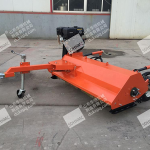 Haute productivité 15Hp moteur à essence tondeuse à gazon <span class=keywords><strong>Quad</strong></span> remorquable ATV tondeuse à fléaux avec roulement pour la coupe d'herbe de jardin - Product Image 1