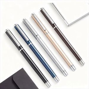 Promotion Metal Ballpoint <b>Pen</b> with Custom Logo Slim Signature 0.5mm Writing Width Customizable Business Advertising <b>Pen</b> - Product Image 1
