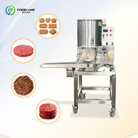 Machine automatique de fabrication de grandes tourtes à la viande, machine de formage de tourtes à la viande, machine de formage de nuggets de poulet