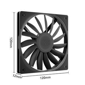 Ventilador de CPU para <span class=keywords><strong>PC</strong></span> de 120 mm, Delgado, PWM, Ventilador de Caja de 12 mm de Grosor, Enfriador LCP MF12012, Rodamiento, 12 V CC, Axial, 65 CFM, 1500 RPM, Silencioso - Product Image 3