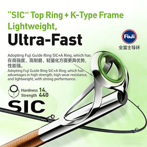 Быстрая доставка TRY&V Износостойкое удилище из углеродного волокна с балансированным дизайном, жесткое и гибкое, для точной ловли на приманку в реке Дельта - Product Image 2