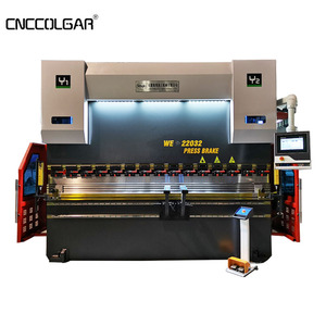 Máy chấn thủy lực tấm kim loại <span class=keywords><strong>CNC</strong></span> CNCColgar 200t3200 với bộ điều khiển DA53T - Product Image 1