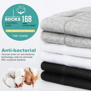 Chaussettes de sport unisexes en coton à coupe basse rembourrées Chaussettes de sport en éponge imperméables et respirantes pour adultes