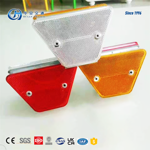 Delineador reflectante PMMA de doble cara personalizado con reflector de seguridad de barandilla de carretera de PVC W <span class=keywords><strong>Beam</strong></span> para carreteras - Product Image 5