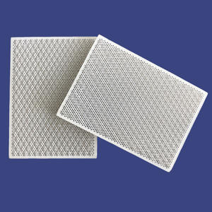 Piastra in ceramica Cordierite piastra in ceramica refrattaria elemento resistente al calore - Product Image 1