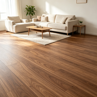 Plancher en vinyle SPC de haute qualité, design moderne, imperméable, à clipsage par clic