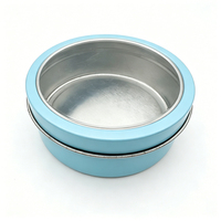 Boîte en fer/étain hermétique recyclable de qualité alimentaire 10g 20g 30g pour bonbons et chocolats avec fenêtre transparente