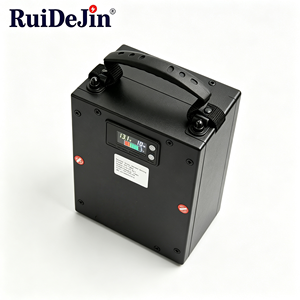 Batería de Litio Portátil de 12V, Diseño Compacto de Plástico, Pantalla de Energía, Batería Compacta para Interiores y Exteriores, Mini Robot de Seguridad UGV - Product Image 5