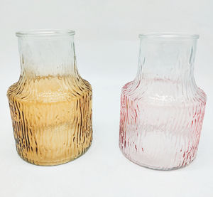 Hot Selling French Vintage Green Flower Home Decor Luxury Glass <strong>Crystal</strong> <strong>Vase</strong> - Product Image 4