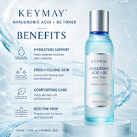 Tonique facial à l'acide hyaluronique et à la vitamine B5 100 ml, liquide léger, éclaircissant, hydratant en profondeur, rafraîchissant, soin de la peau équilibrant et doux