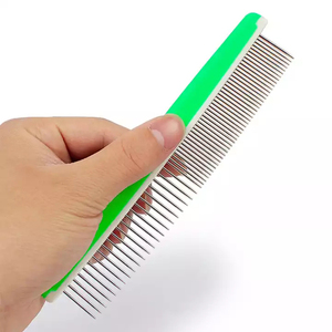 Meilleure vente peigne de toilettage pour animaux de compagnie <span class=keywords><strong>chien</strong></span> assurance commerciale emballage sous blister outils de toilettage peignes à poux <span class=keywords><strong>brosse</strong></span> à cheveux en plastique pour animaux de compagnie - Product Image 3