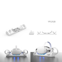 Vente en gros, prix bon marché, casque et contrôleurs simultanément Vr, Hub de Charge pour Oculus Ouest 2 VR, accessoires