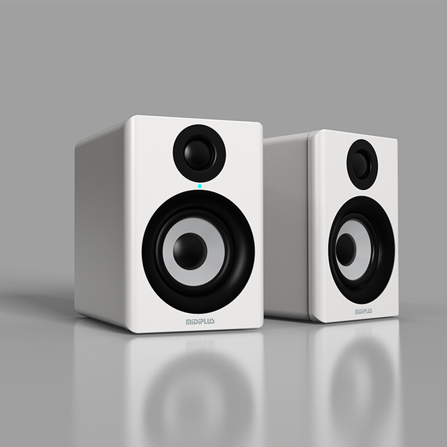 Midiplus MI3 V2 Professional One Pair Recording Music Active Studio Monitor Speaker Complete Audio Studio Hifi Bookshelf Speaker