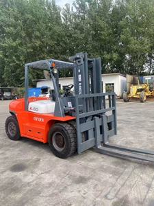 HELI K60 Chariot élévateur à essence de 6 tonnes Chariot élévateur d'occasion remis à neuf Livraison gratuite Prêt à la vente - Product Image 5