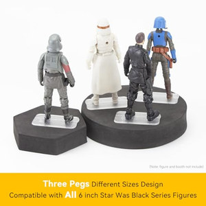 Figura de acción de plástico de <span class=keywords><strong>Star</strong></span> <span class=keywords><strong>Wars</strong></span> Black Series de 6 pulgadas, escala <span class=keywords><strong>1</strong></span>:12, con soporte de exhibición y clavijas - Product Image 6