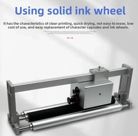 Machine d'emballage automatique électrique DIKAI DK1100 pour oreillers, avec rouleau d'encre/codage, encodeur de date pour cartons et papier, étiquette personnalisée