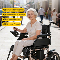 Fauteuil roulant électrique pliable en aluminium, capacité 150 kg, prix usine, pour personnes handicapées