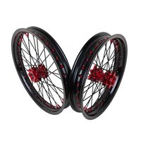 Ensemble de roues à rayons en alliage CNC 7050-T6 Sur-Ron Segway X260 Light Bee X LBX 19" 16" pour moto électrique tout-terrain