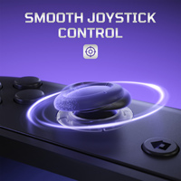 EXtremeRate Joystick 3D de remplacement transparent pour Nintendo Switch 2 Joycon