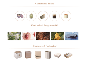 Fournisseurs de la Chine Bougies parfumées bon marché Bougie en cire de noix de coco florale Bougie parfumée personnalisée parfumée Prix de gros - Product Image 3