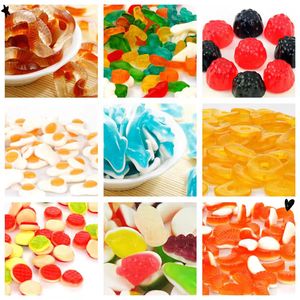 Commercio all'ingrosso della fabbrica cinese forma personalizzata/imballaggio deliziose caramelle gommose fruttate Banana fragola mirtillo Cola - Product Image 6