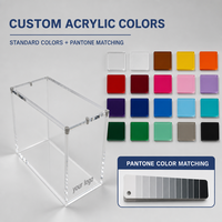 Présentoir de rangement modulaire vertical pour cartes à collectionner, support de présentation en gros pour usine, avec séparateurs à niveaux