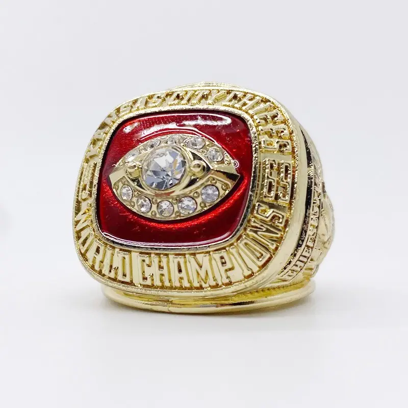 Op Maat Gemaakte Hoge Kwaliteit 1969 Kansas City Chefs Super B Owl Iv Len Dawson Voetbal Kampioenschap Ring Heren Sieraden