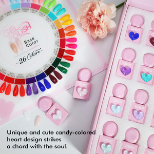 FZANEST Smalto Gel Senza Hema e TPO, Nuovi Prodotti per Unghie, 26 Colori, Catalogo Colori Gel, Adesivi per Unghie Natalizi - Product Image 3