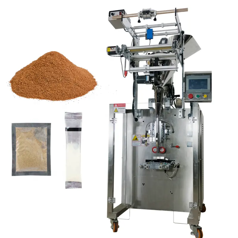 Multifunctional Food Supplement Filling Cereal Coffee Masala Powder Weighing Packing Machine