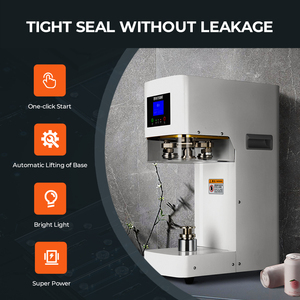 Nouvelle <span class=keywords><strong>machine</strong></span> de scellage électrique automatique <span class=keywords><strong>One</strong></span> Point Seven 2024 pour canettes en aluminium, supports de gobelets et bouteilles de boissons - Product Image 4