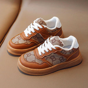 Новинка, Детская школьная обувь, низкий минимальный размер, унисекс фирменная обувь на мягкой подошве, дышащие Нескользящие повседневные кроссовки с застежкой-липучкой, JYM - Product Image 6