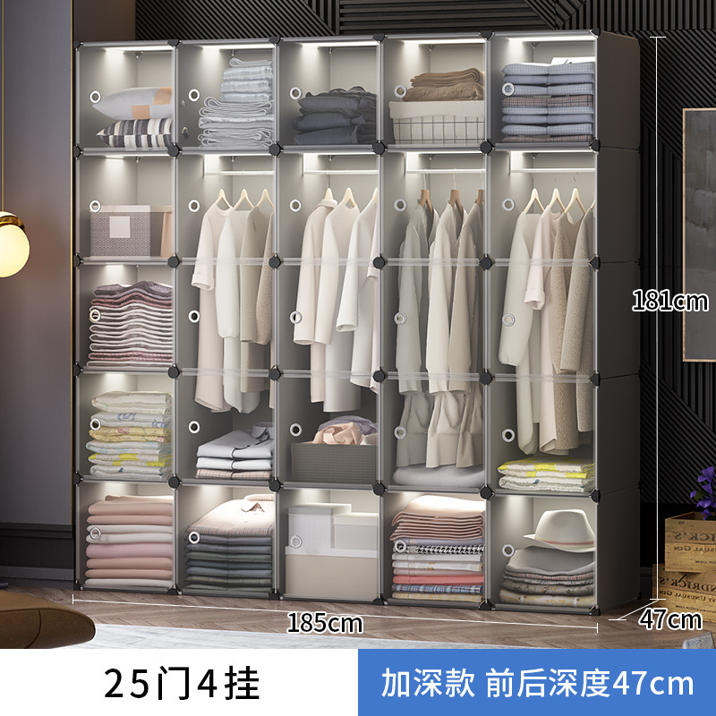 25 doors and 4 hanging doors