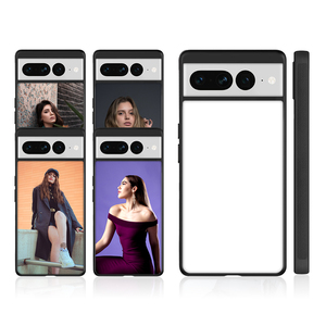 Custodia per telefono a sublimazione vuota in gomma morbida stampabile fai-da-te con foglio di alluminio per Google Pixel 7 8 Pro - Product Image 1