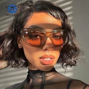 Teenyoun vente en gros nouveau Design hommes Cool lunettes de soleil UV400 drôle sport lunettes femmes en plein air Y2K nuances lunettes de soleil Logo personnalisé - Product Image 2