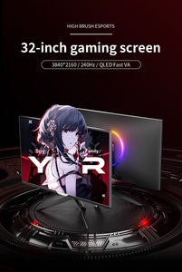 Moniteur de montage vidéo et de conception graphique, écran de jeu incurvé 4K avec fréquence de rafraîchissement de 240 Hz et HDR 400 pour un divertissement à domicile immersif - Product Image 6
