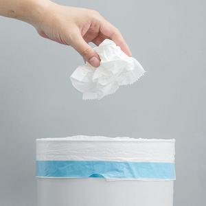 Trash <b>Bags</b> Scented 5Galon Strong Drawstring Colors 20 Flat <b>Sealed</b> Roll With Small Packaging - Product Image 2