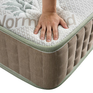 Matelas à ressorts ensachés King Queen Size en tissu de coton tricoté, pour appartement et salle de sport, 350g/m, doux, confortable, mousse matelassée, écologique - Product Image 1