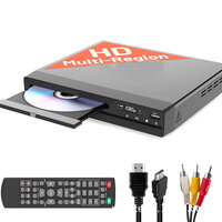 Lecteur DVD/EVD portable avec télécommande, mini lecteur pour enfants, VCD HD, interface USB, prise en charge du karaoké