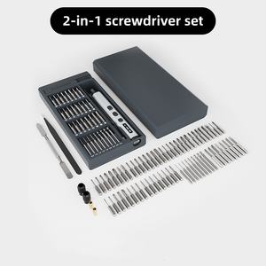 Destornillador eléctrico de precisión de tubo cuadrado, eje de libro giratorio, compartimento de almacenamiento, tipo recargable doméstico - Product Image 5