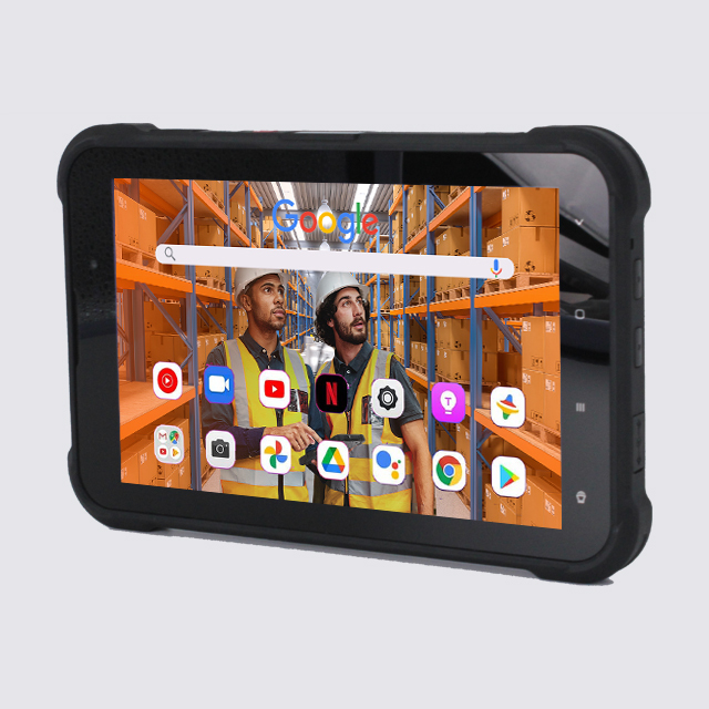 Rugged Tablet Android 12 Pda PC Biometrica Fingerprint Professionnel Wifi  10 Inch Rugged Android Tablet With Nfc Reader